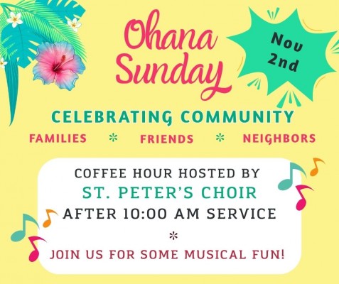November Ohana Sunday Graphic